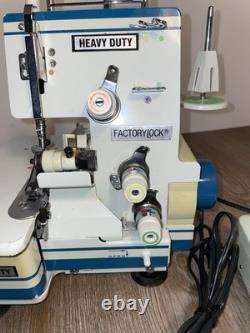 Juki Factory Lock Heavy Duty Serger Sewing Machine NO. 416 Made In Japan