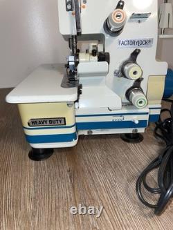 Juki Factory Lock Heavy Duty Serger Sewing Machine NO. 416 Made In Japan