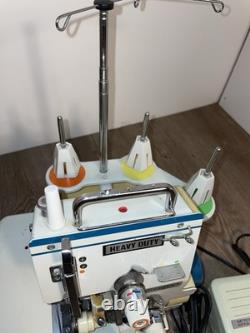Juki Factory Lock Heavy Duty Serger Sewing Machine NO. 416 Made In Japan