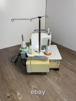 Juki Factory Lock Heavy Duty Serger Sewing Machine NO. 416 Made In Japan