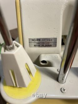 Juki Factory Lock Heavy Duty Serger Sewing Machine NO. 416 Made In Japan