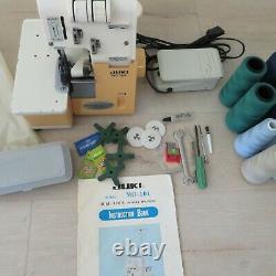 Juki MO-104 Overlock Sewing Machine 2 Needle Industrial Serger Heavy Duty Metal