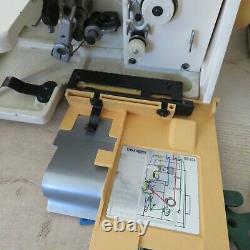Juki MO-104 Overlock Sewing Machine 2 Needle Industrial Serger Heavy Duty Metal