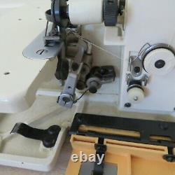 Juki MO-104 Overlock Sewing Machine 2 Needle Industrial Serger Heavy Duty Metal