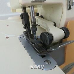 Juki MO-104 Overlock Sewing Machine 2 Needle Industrial Serger Heavy Duty Metal