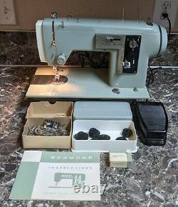 Kenmore 158 140 Heavy Duty Sewing Machine with Manual Accessories Tested Used