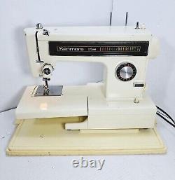 Kenmore 158 Vintage Sewing Machine Model 158.1355080 with Pedal Heavy Duty Sears