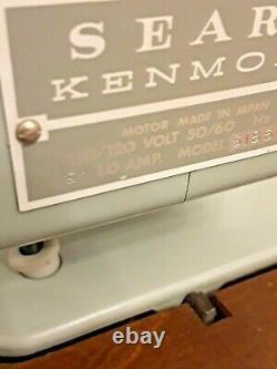 Kenmore Vintage Sewing Machine metal 1.0 amp zigzag HEAVY (Q929)p2