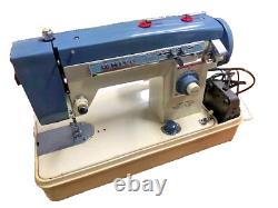 LEATHER UPHOLSTERY CANVAS DENIM HEAVY DUTY WHITE 265 SEWING MACHINE made Japan