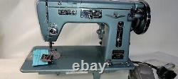 LEATHER UPHOLSTERY DENIM HEAVY DUTY Zig Zag Stitch SEWING MACHINE SERVICED