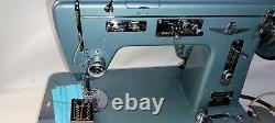 LEATHER UPHOLSTERY DENIM HEAVY DUTY Zig Zag Stitch SEWING MACHINE SERVICED