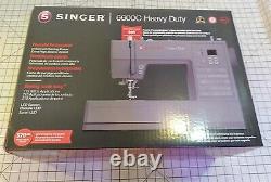 LED Singer Heavy Duty 6600C Computerized Sewing Machine BRAND NEW