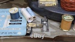 Leather Upholstery Denim Heavy Duty Sewing Machine Serviced Zig Zag Metal
