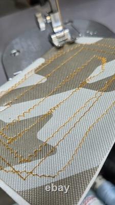 Leather Upholstery Denim Heavy Duty Sewing Machine Serviced Zig Zag Metal