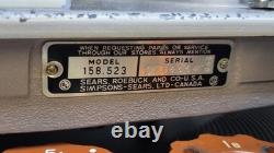 Leather Upholstery Denim Heavy Duty Sewing Machine Serviced Zig Zag Metal