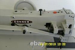 Long Arm Heavy Duty Double Needle Sewing Machine CONSEW 744R30