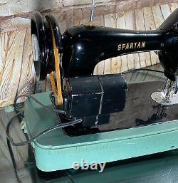 MINT Heavy Duty Singer Sewing Machine Spartan 192K withZigzag/Buttonholer/Pedal