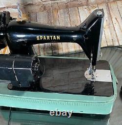 MINT Heavy Duty Singer Sewing Machine Spartan 192K withZigzag/Buttonholer/Pedal