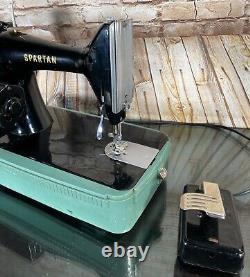 MINT Heavy Duty Singer Sewing Machine Spartan 192K withZigzag/Buttonholer/Pedal