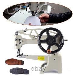 Manual Patch Leather Sewing Machine Tabletop Shoe Repair Device Heavy Duty