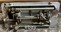 Marvel Regent Heavy Duty Sewing Machine J-A12 Green Pedal Vintage Tested Used