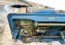 Morse 4300-Fotomatic 3-Heavy Duty Sewing Machine withpedal WORKS Perfectly