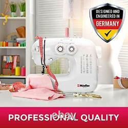 Mueller Heavy Duty Sewing Machine 110 Stitch Applications, LED Light, Foot Pedal