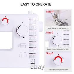 Multifunctional Sewing Machine with 59 Stitches, Heavy-Duty Motor, Metal Frame