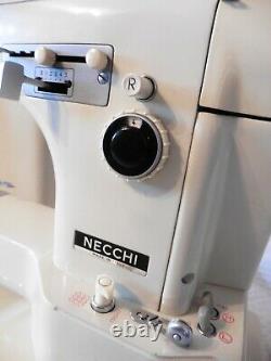 NECCHI LYCIA BUL Free Arm Multi Stitch Semi Industrial Sewing Machine Heavy Duty