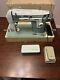 NEW HOME Vintage Heavy Duty Sewing Machine With Pedal, Attachments, Case