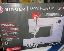 NEW SINGER Heavy Duty 6600C 215 Stitch Computerized Sewing Machine