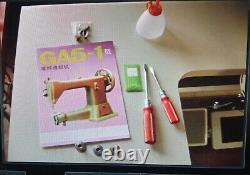 NEW leather Buster industrial cylinder ARM SEWING MACHINE heavy duty High Lift