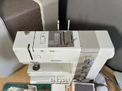 NICE! Bernina Record 930 Heavy Duty Electronic Sewing Machine Case & Accessories