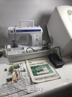 Necchi 3620 Quilter Mechanical Heavy Duty Sewing Machine With Case