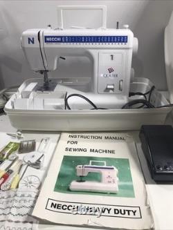 Necchi 3620 Quilter Mechanical Heavy Duty Sewing Machine With Case