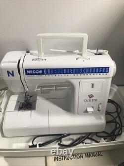 Necchi 3620 Quilter Mechanical Heavy Duty Sewing Machine With Case