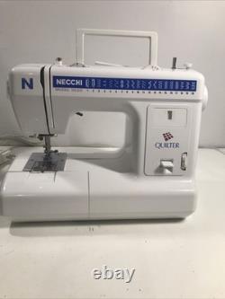 Necchi 3620 Quilter Mechanical Heavy Duty Sewing Machine With Case