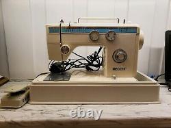 Necchi 534FB Leather Upholstery Denim Heavy Duty Sewing Machine with Hard Case