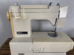 Necchi 535FA Leather Upholstery Denim Heavy Duty Sewing Machine Read