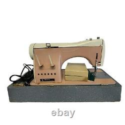 Necchi Automatica Supernova Ultra Mark 2 Sewing Machine Heavy Duty Rare With Case