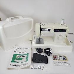 Necchi Heavy Duty Sewing Machine Model 3102FB withPedal, Hood (TESTED)
