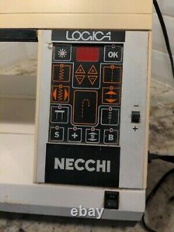 Necchi Logica 591 Heavy Duty Electronic Sewing Machine with Foot Pedal AS-IS