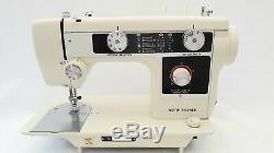 New Home Automatic Semi Industrial Sewing Machine for Heavy Duty Work + Extras