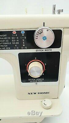 New Home Automatic Semi Industrial Sewing Machine for Heavy Duty Work + Extras