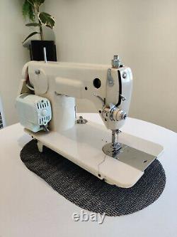 New Home Janome Model 133 Heavy Duty Semi Industrial Upholstry Sewing Machine