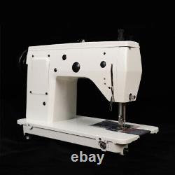 New Industrial Walking Foot Sewing Machine Head Zigzag Stitch Heavy Duty 2000RPM