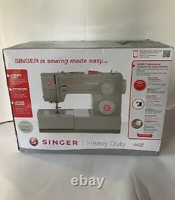 New Singer Heavy Duty 4452 Sewing Machine with 32 Built-In Stitches