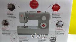 New Singer Heavy Duty Sewing Machine 4411 Industrial Portable Leather Embroider