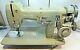 Nice Vintage Necchi Mira Heavy Duty Sewing Machine Made In Italy