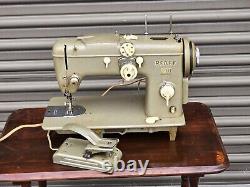 PFAFF 230 Automatic Dial-A-Stitch Sewing Machine 1950s Heavy Duty Industrial